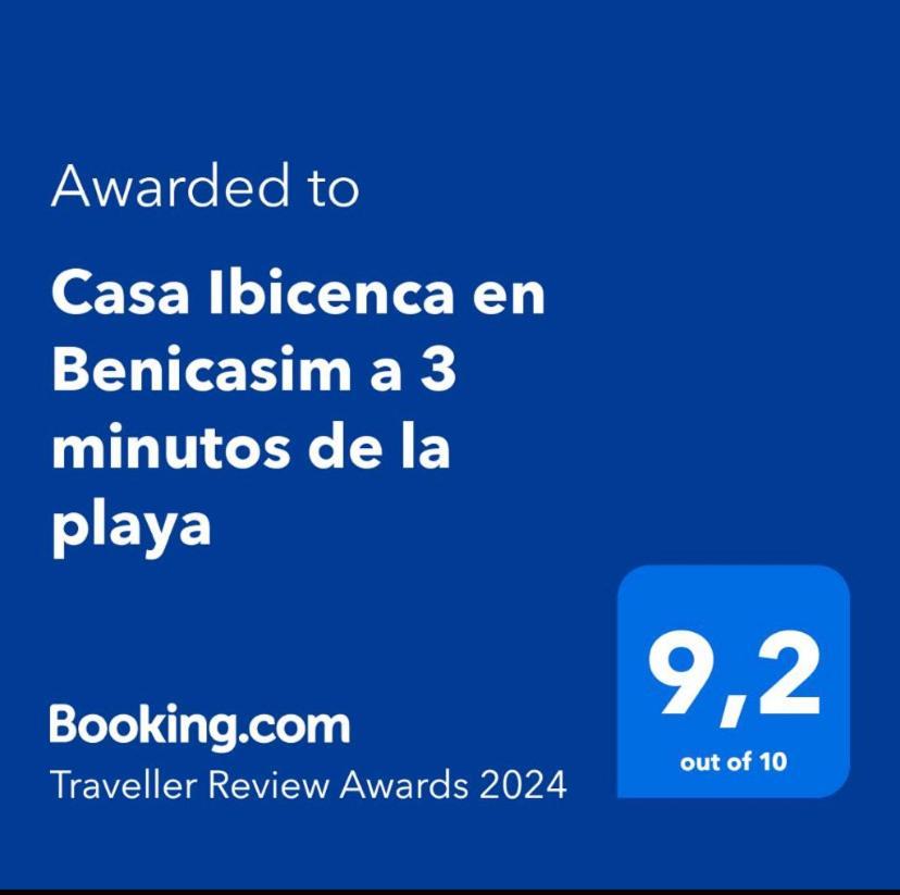 Casa Ibicenca En Benicasim A 3 Minutos De La Playa Appartement Benicàssim Buitenkant foto