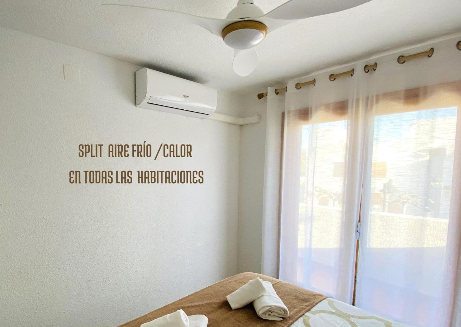 Casa Ibicenca En Benicasim A 3 Minutos De La Playa Appartement Benicàssim Buitenkant foto